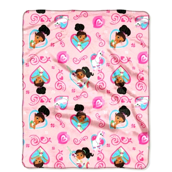 Nickelodeon ~ "Nella The Princess Knight" ~ Throw & Pillow Set - Picture 4 of 12